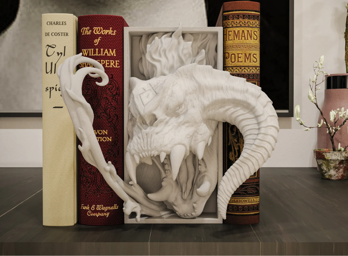 Balrog Book Nook et support mural - Maquette Print