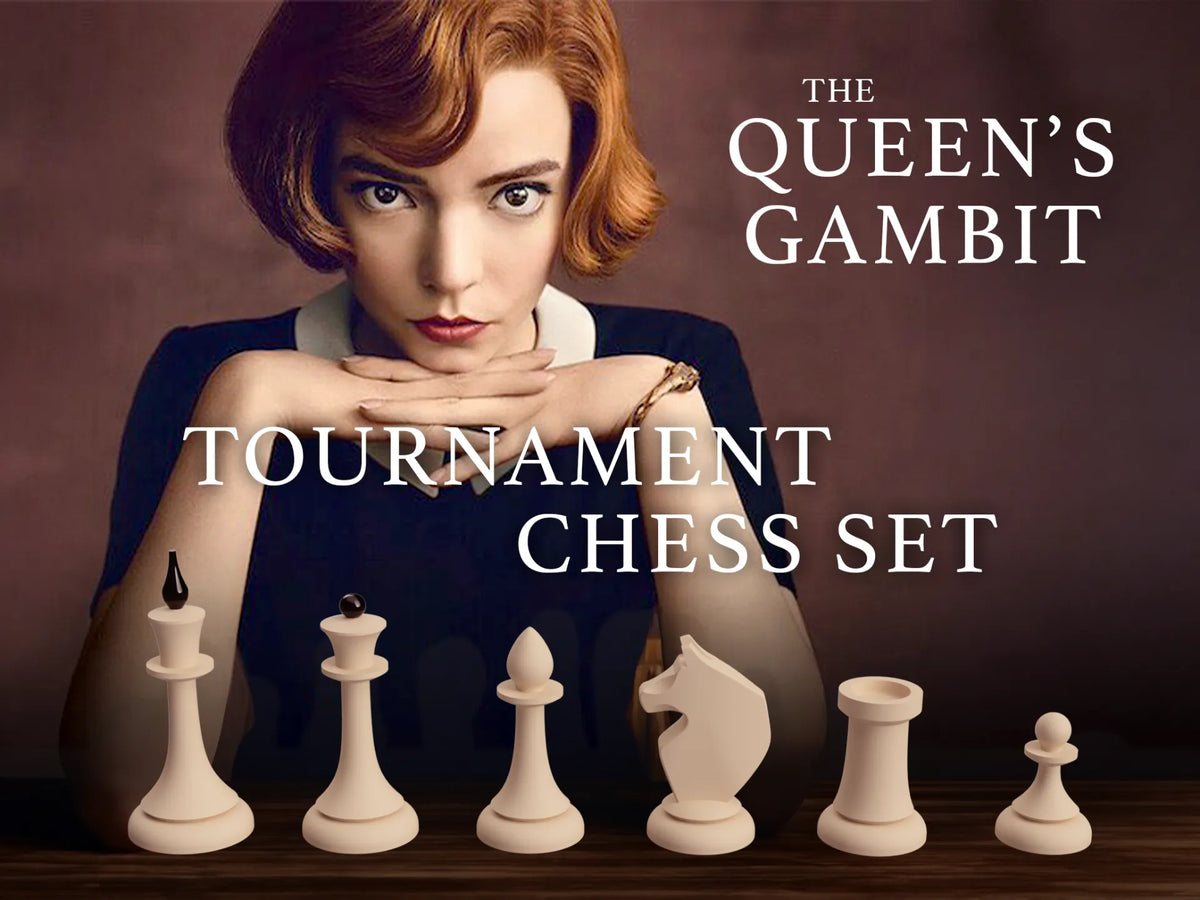 Jeu d'échecs, finale du Gambit de la Dame, années 1950, URSS/Lettonie - Jeux Print
