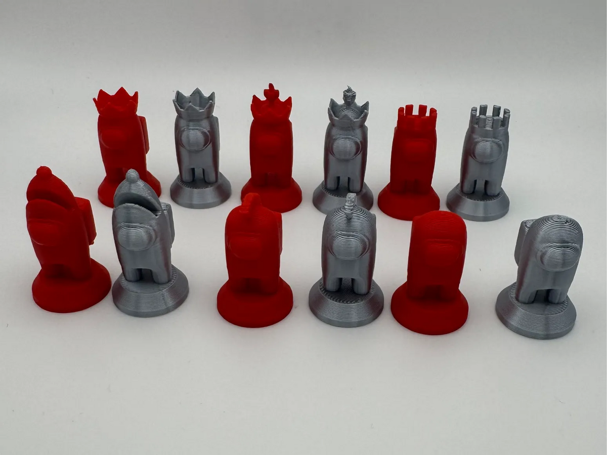 Jeu d'échecs Among Us - Geek Print