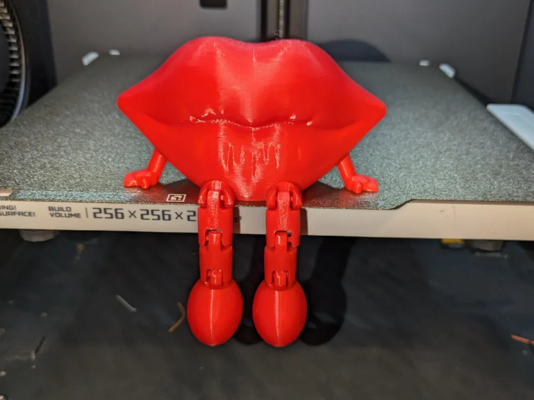 Amis lèvres pourvues de bras et de jambes articulées - Mécanique Print