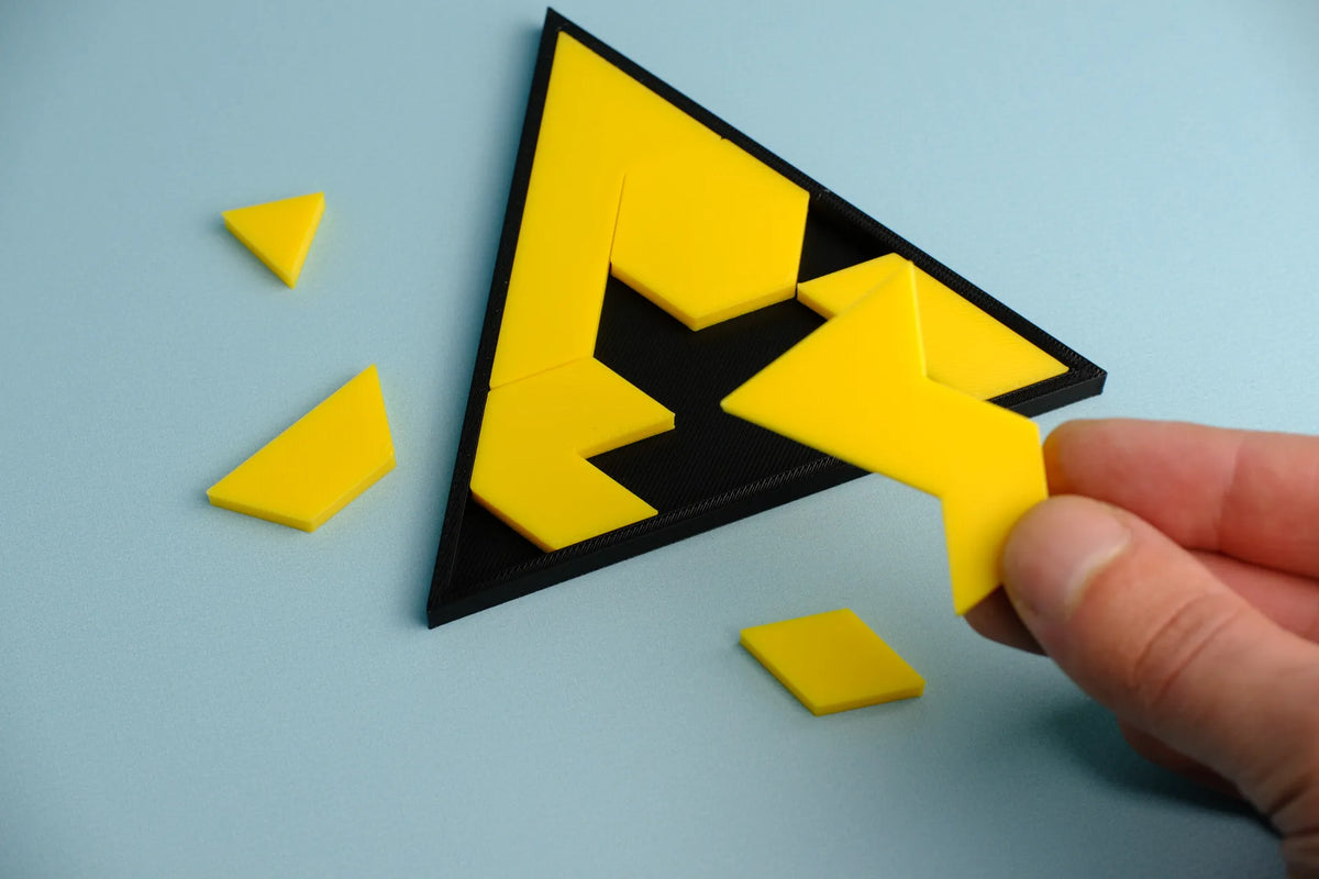 Puzzle du triangle - Jeux Print