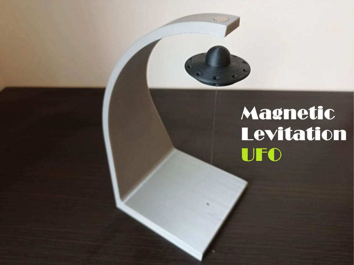 OVNI rigolo à lévitation magnétique - Science Print