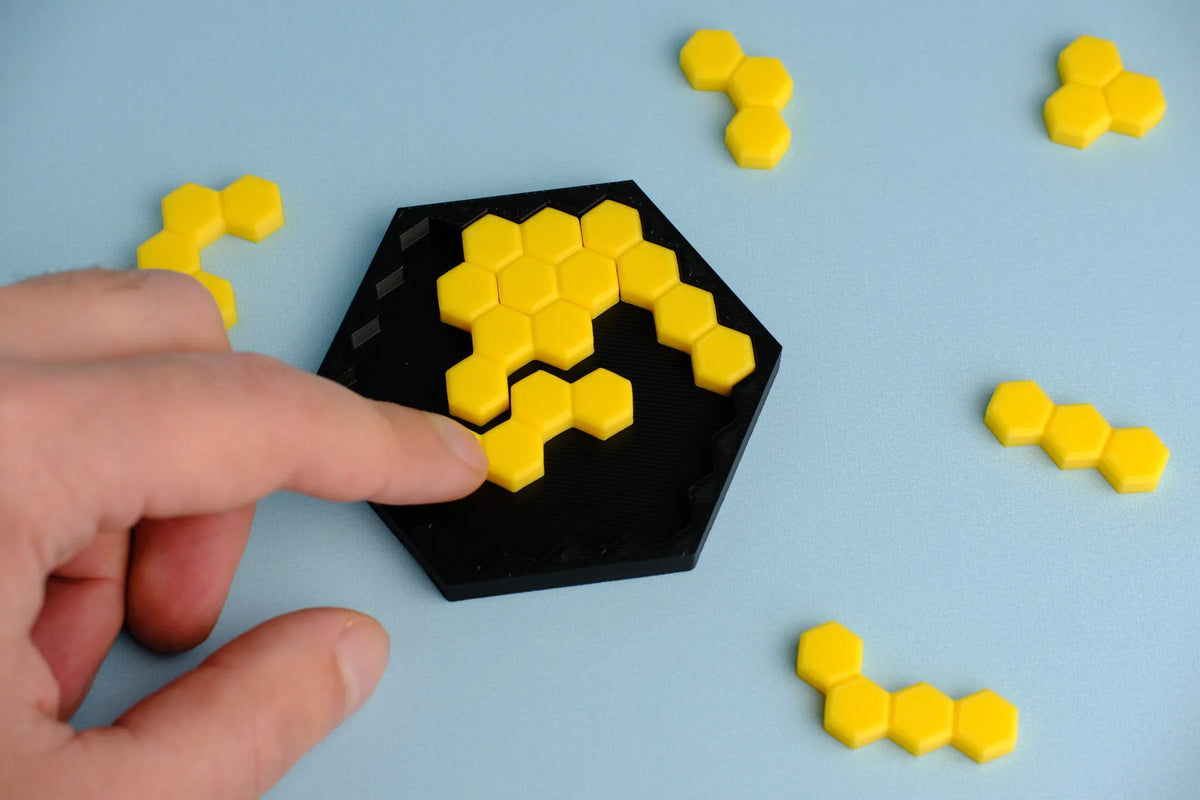 Puzzle en nid d'abeilles - Jeux Print
