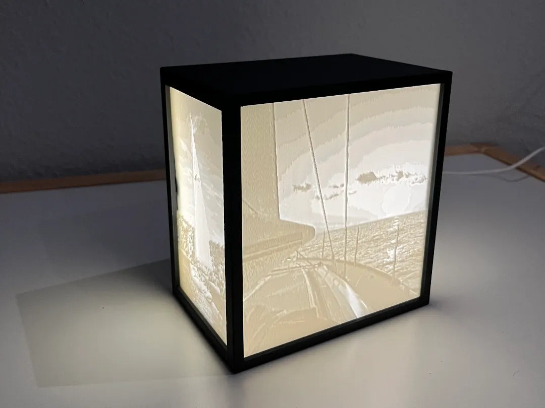 Boîte à Lithophane – modèle 5 - Lumière Print