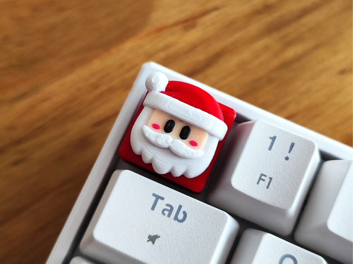 Touche de clavier Père Noël - Clavier mécanique - Tech Print