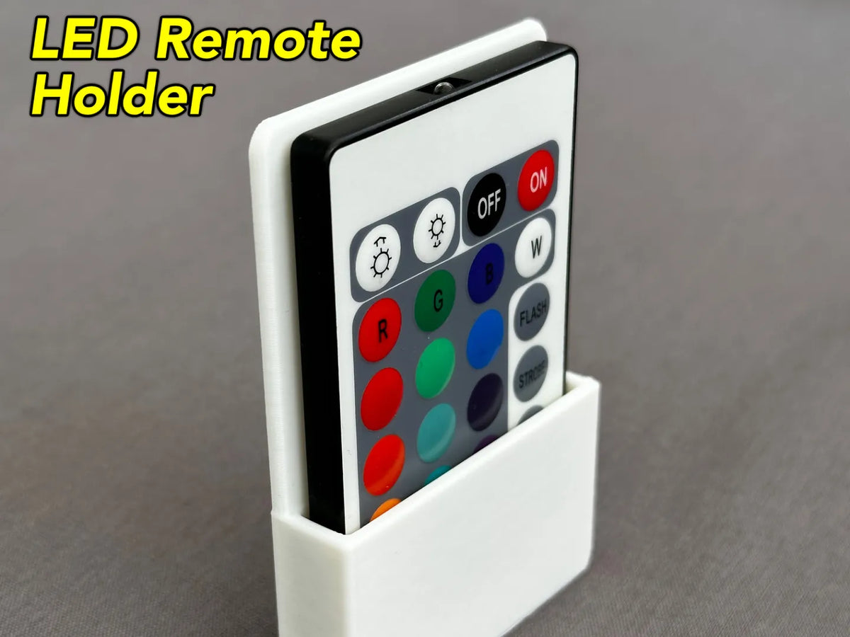 Support simple pour télécommande de bande LED RGB - Lumière Print