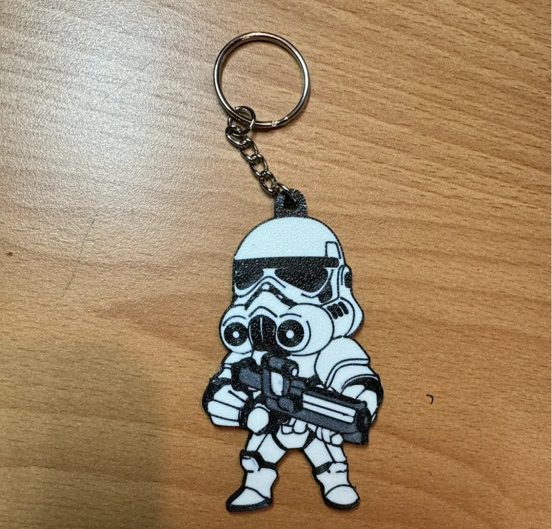 Porte-clés Stormtrooper Star Wars – modèle 2 - Geek Print