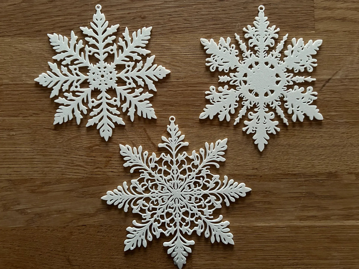 Décoration de Noël - Flocons de neige 2 - Fêtes Print