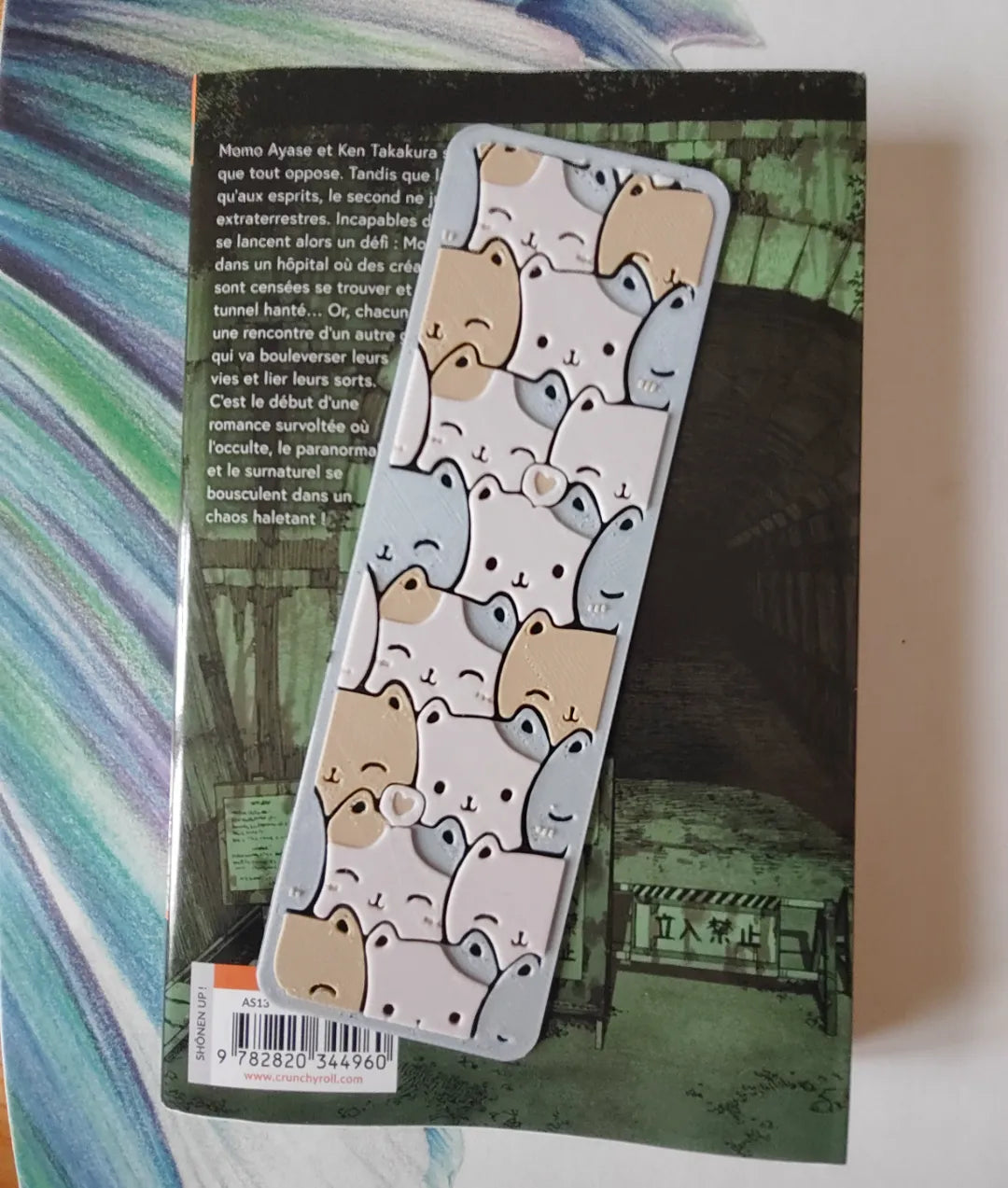 Marque-page Hueforge Neko =^⋏^= - Bureau Print