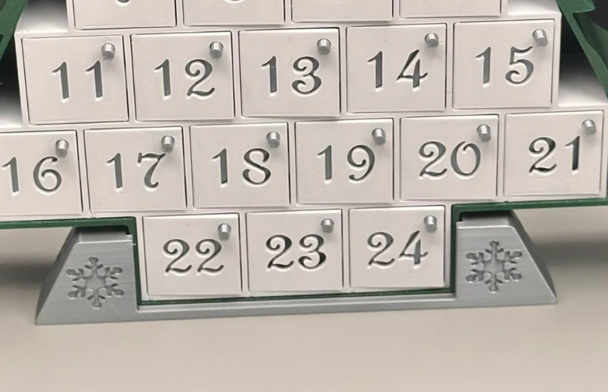 Support pour le calendrier de l'Avent de Noël de wwgal73 - Fêtes Print