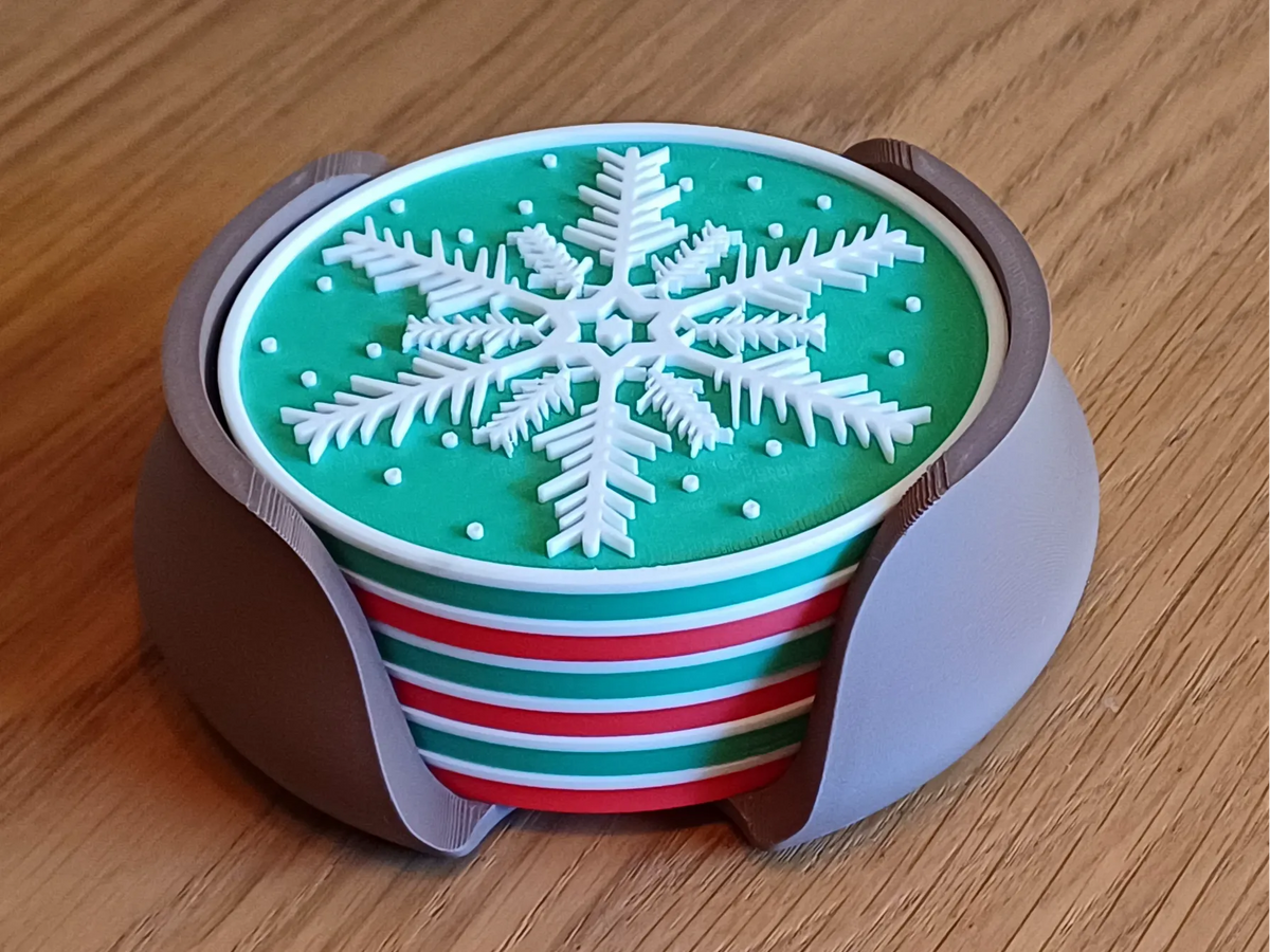 Sous-verres de Noël - Cuisine Print