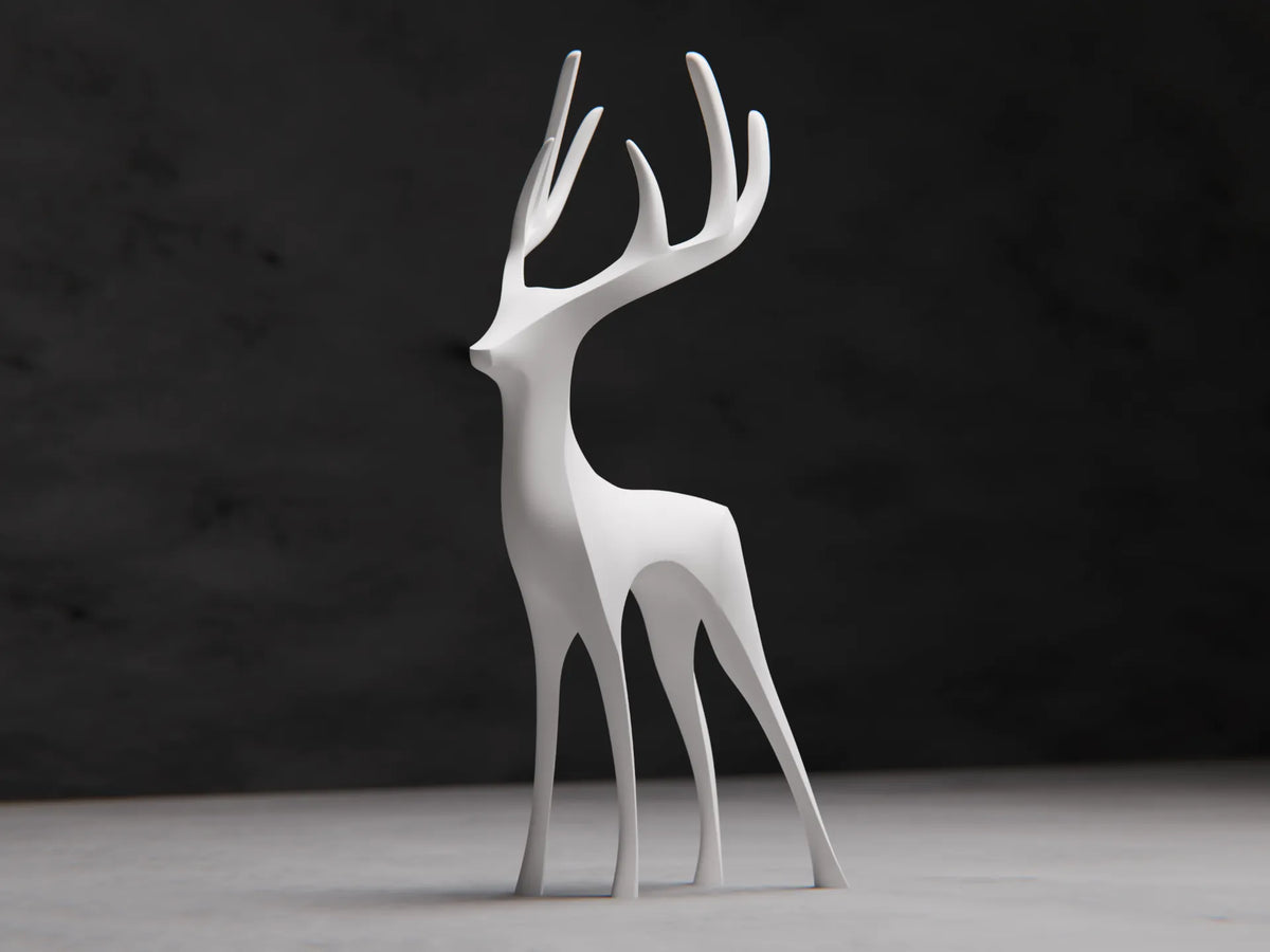 Cerf - daim - Figurine Print