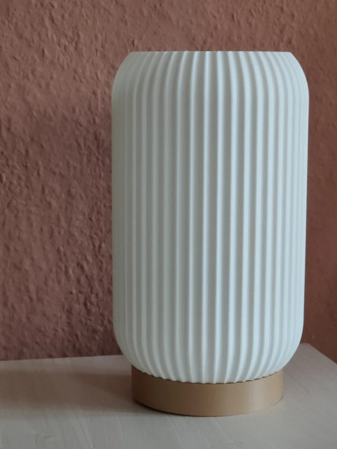 Lampe de chevet moderne à côtes - Lumière Print