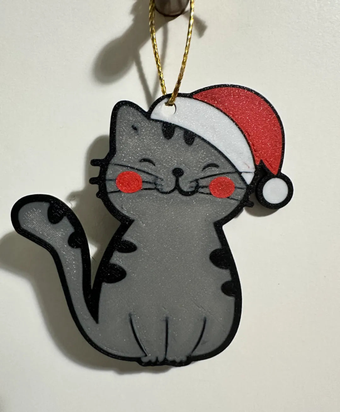 Adorable décoration de sapin de Noël en forme de chat - Pet Print