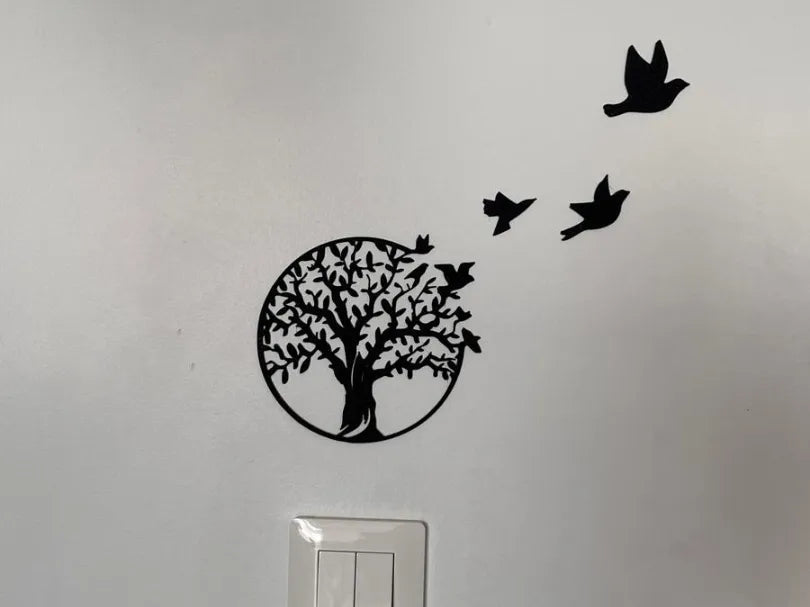 Arbre de Vie - Vol d'Oiseau - Art Print