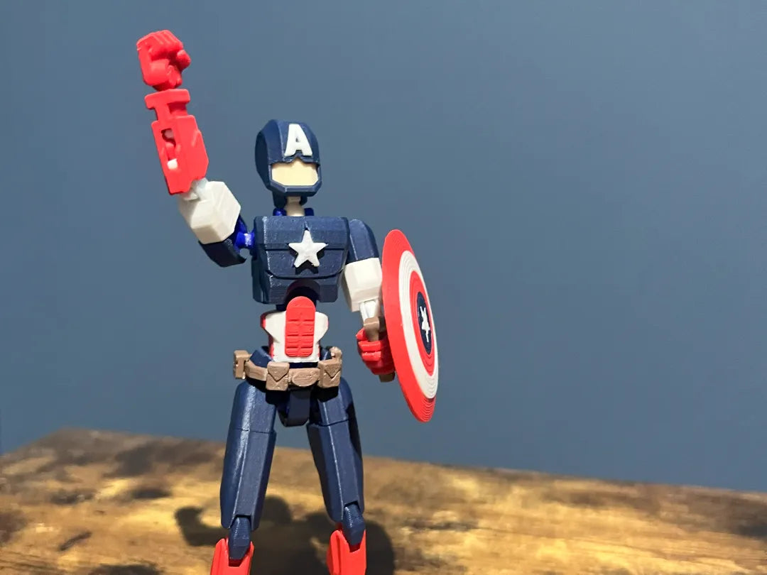 Dummy 13 - Costume de Captain America - Geek Print