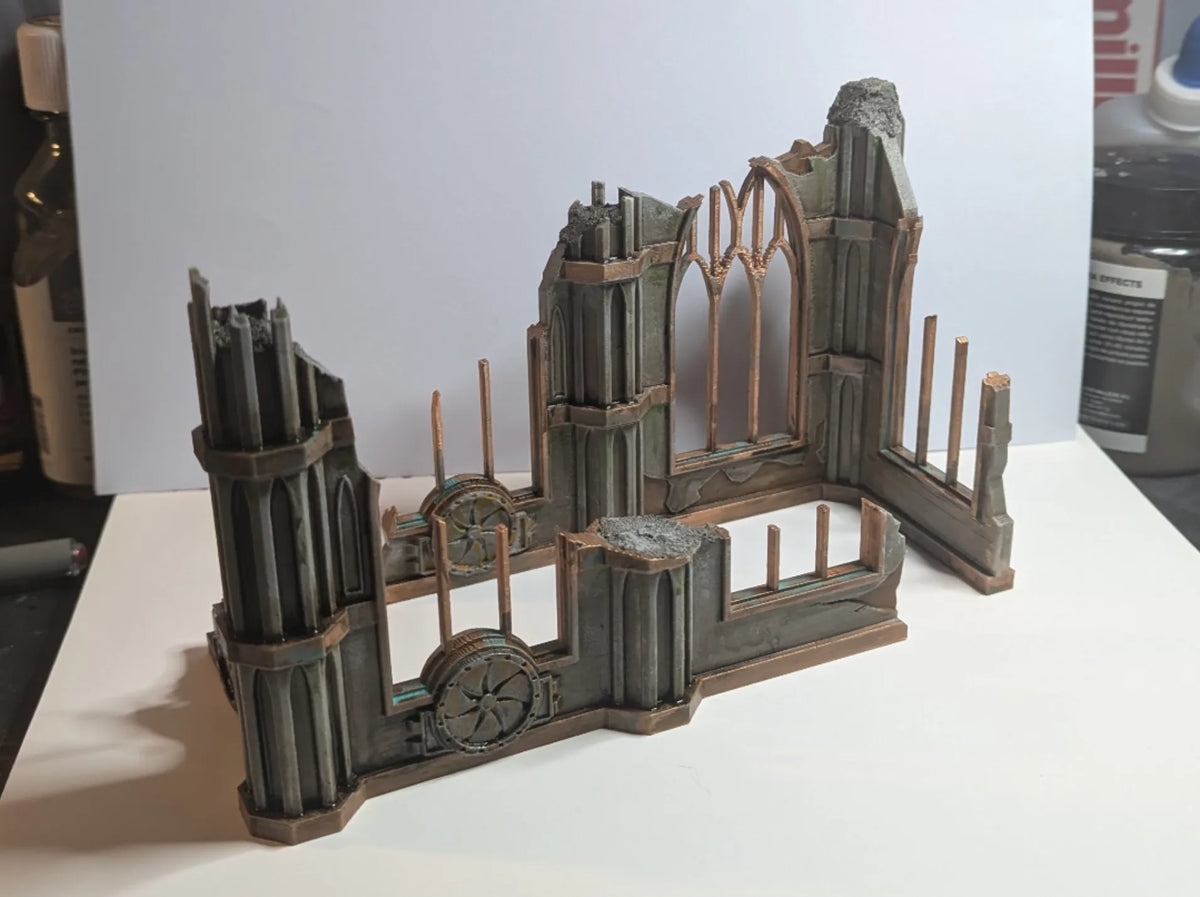 Secteur Impérial - Ruines en L - *Édition Sombre - Maquette Print