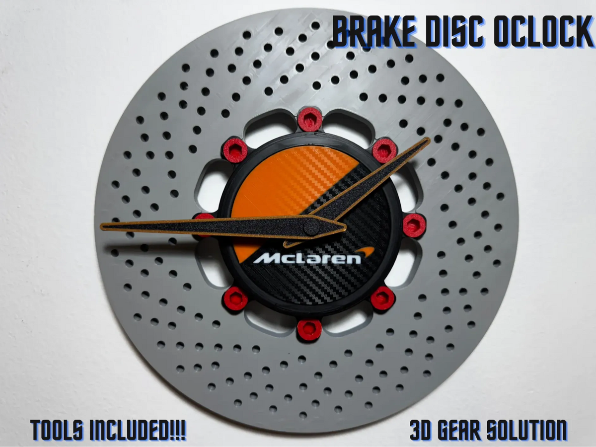 Horloge à disque de frein – modèle 2 - Auto Print