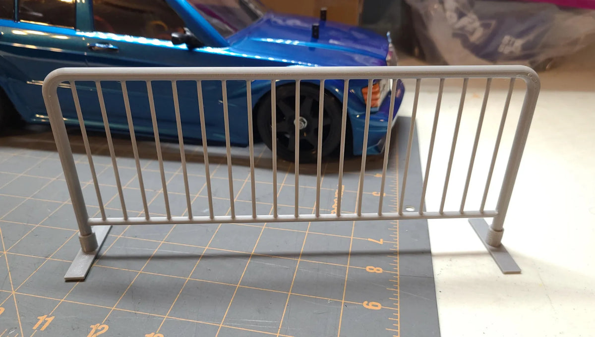Barrière de contrôle de foule pour drift RC - Tech Print