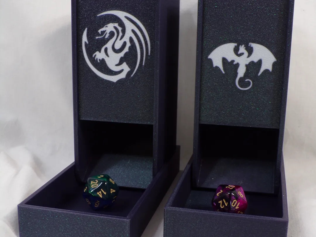 Tour de dés et rangement de dés portables - Geek Print