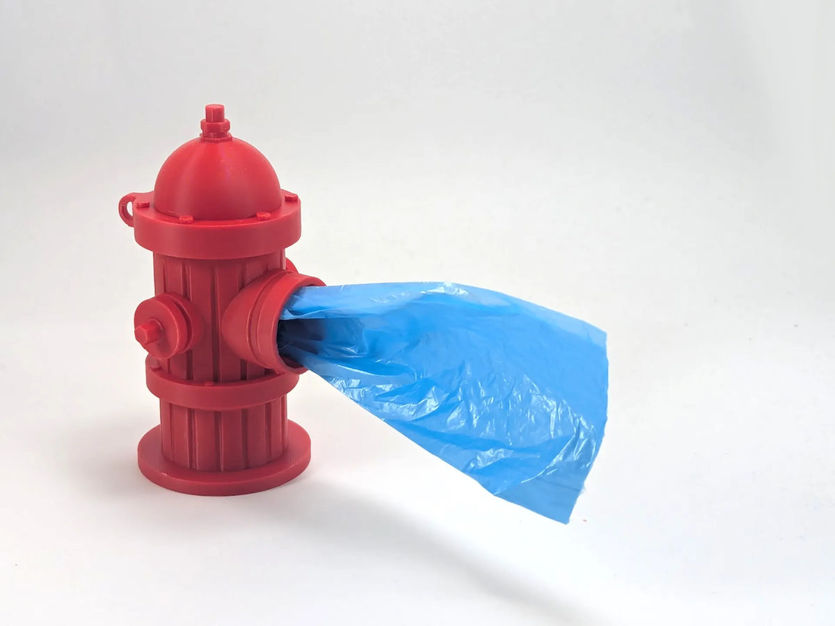Distributeur de sacs à déjections canines sur borne incendie - Pet Print