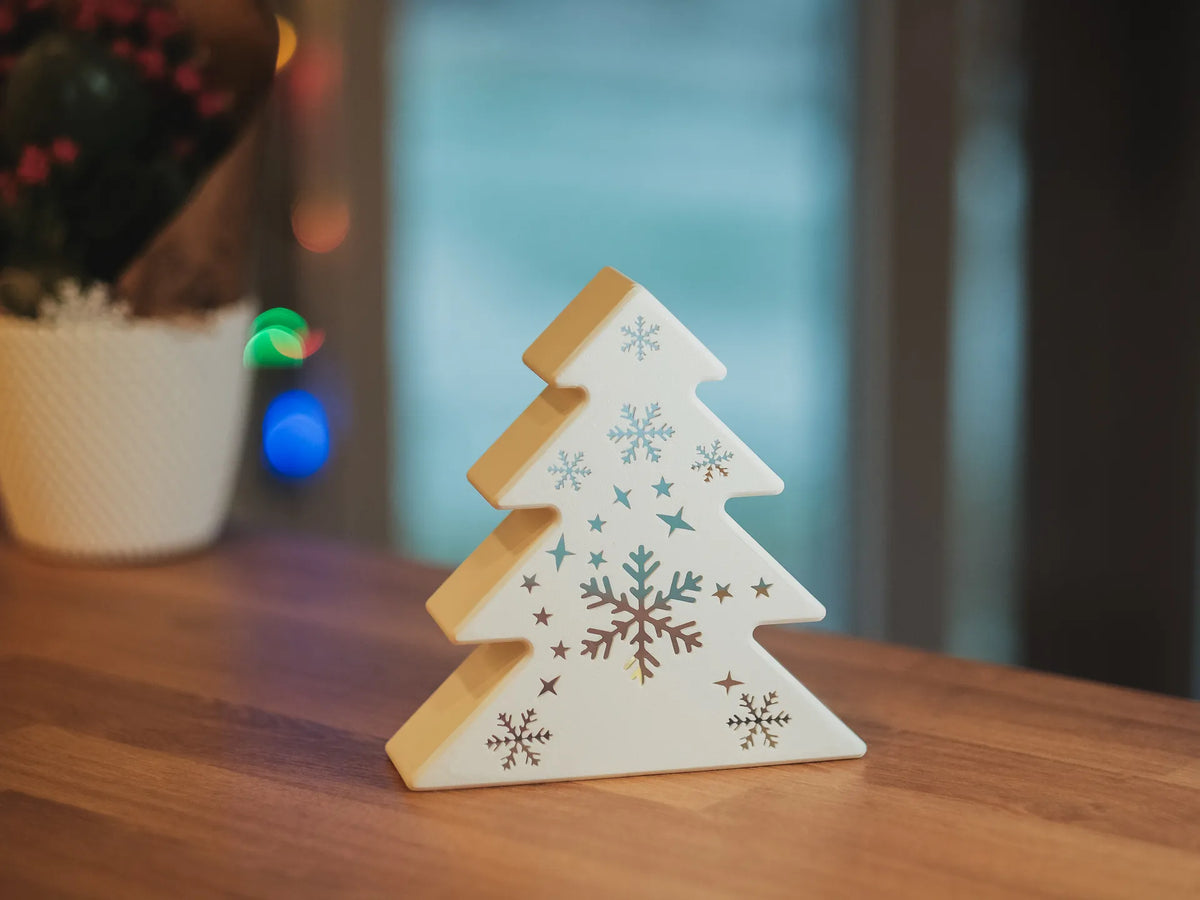 Décorations lumineuses de sapin de Noël - Fêtes Print