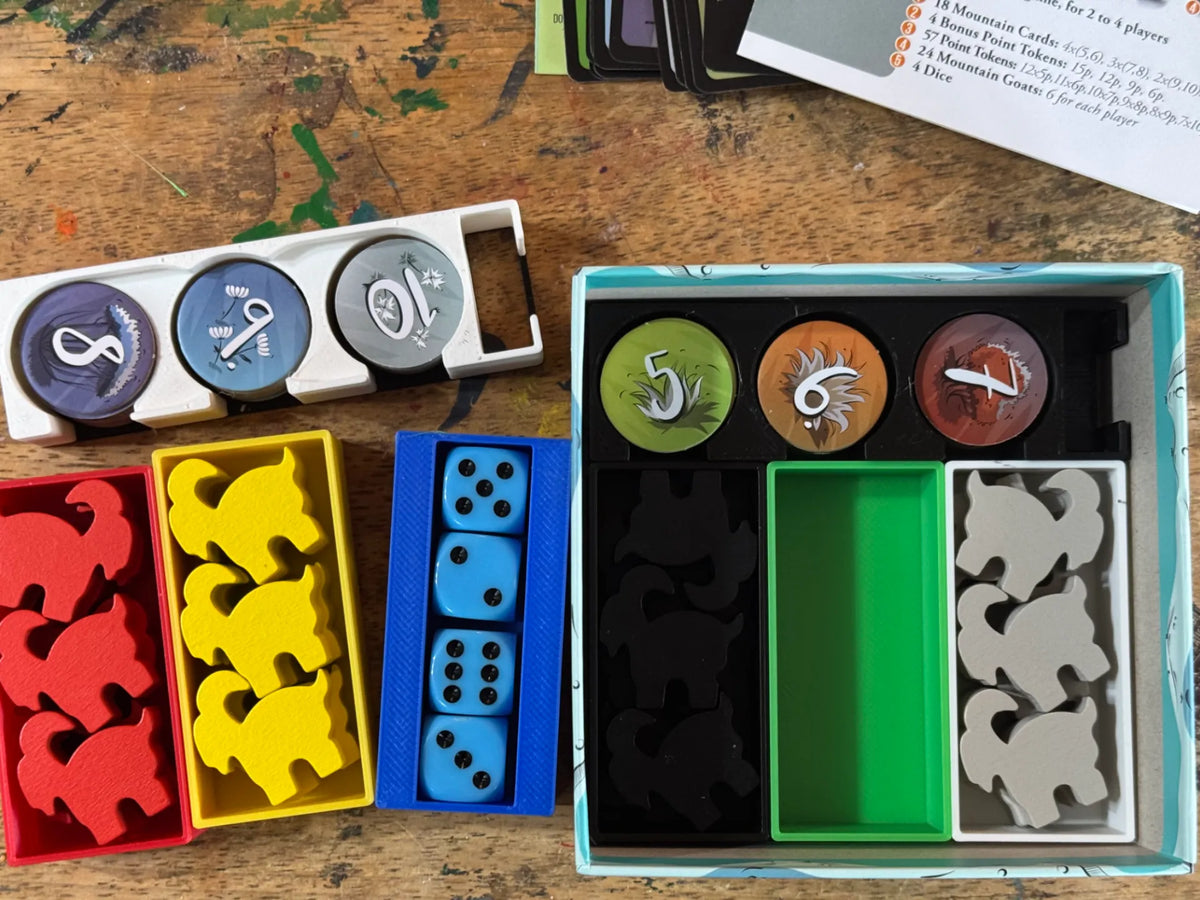 Insert hybride pour jeu de société Chèvres de montagne - Jeux Print