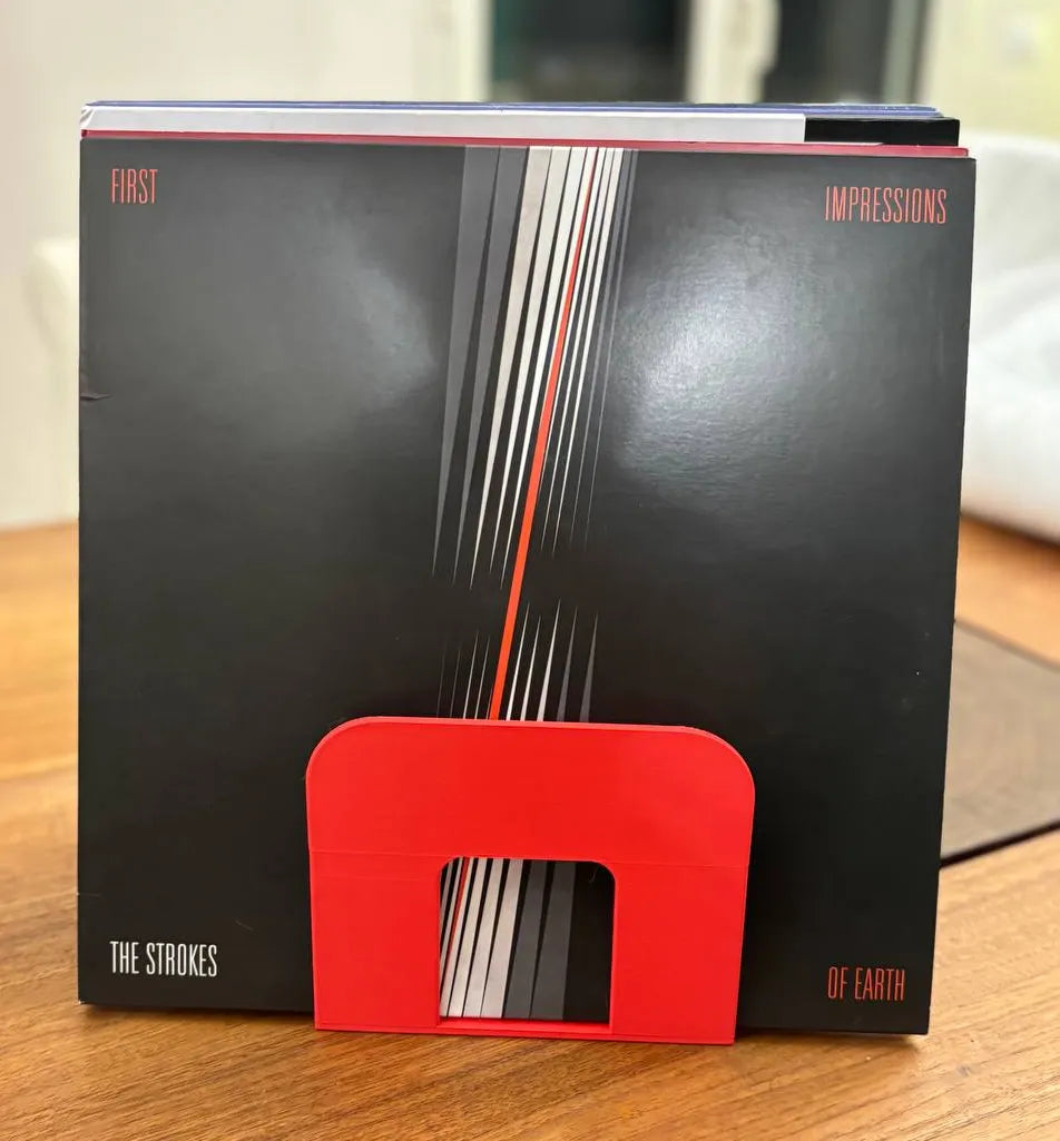 Support pour disques vinyles des années 70 - Music Print