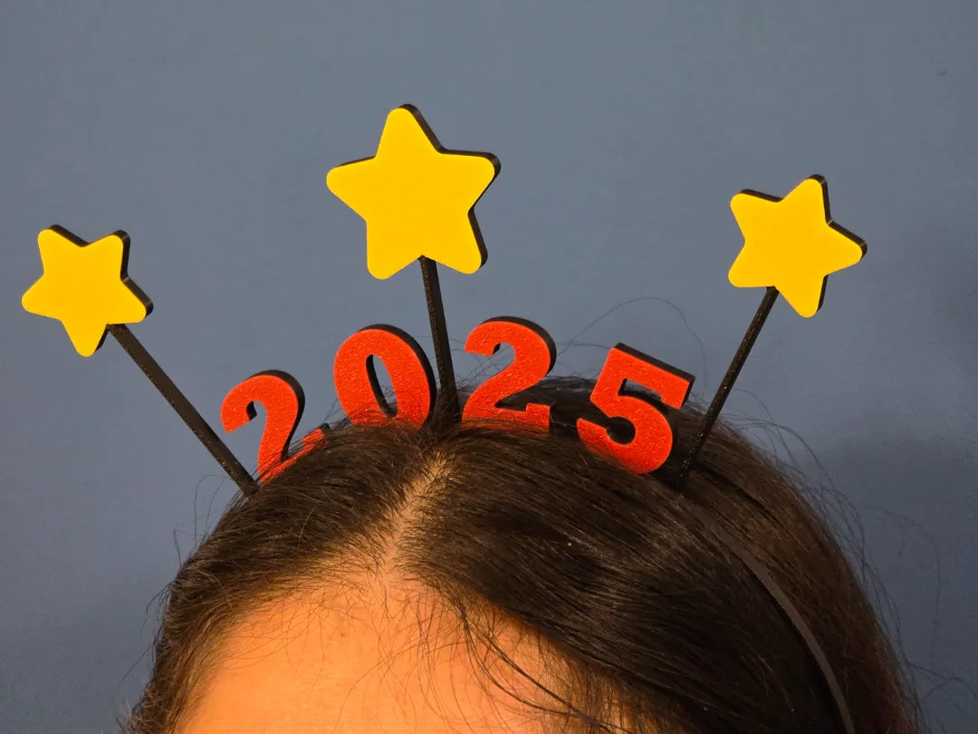 Serre-tête du Nouvel An 2025 - Fêtes Print
