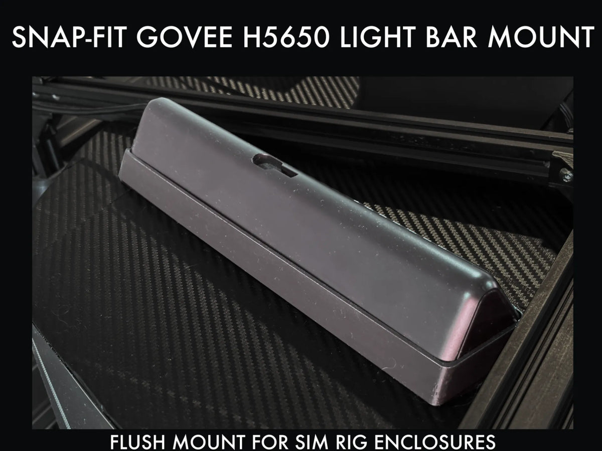 Barre lumineuse Govee H5650 à encastrer pour simulateurs de course - Bureau Print