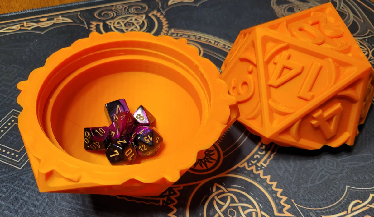 Boîte de transport de dés d20 - Jeux Print