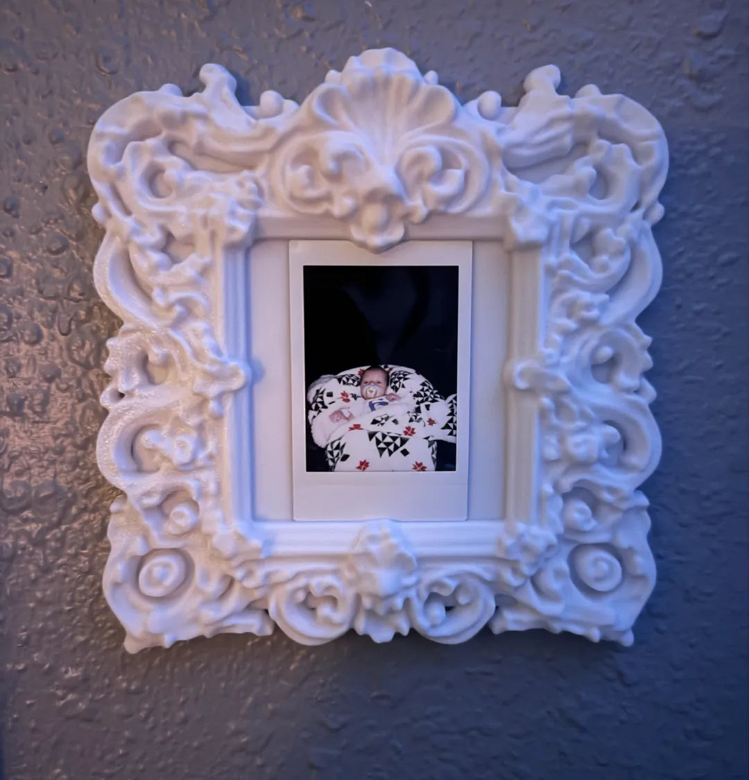 Cadre photo de style baroque - Art Print