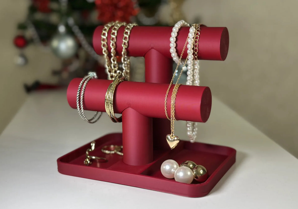 Organiseur à bijoux pour colliers, bracelets, bagues - Bijoux Print