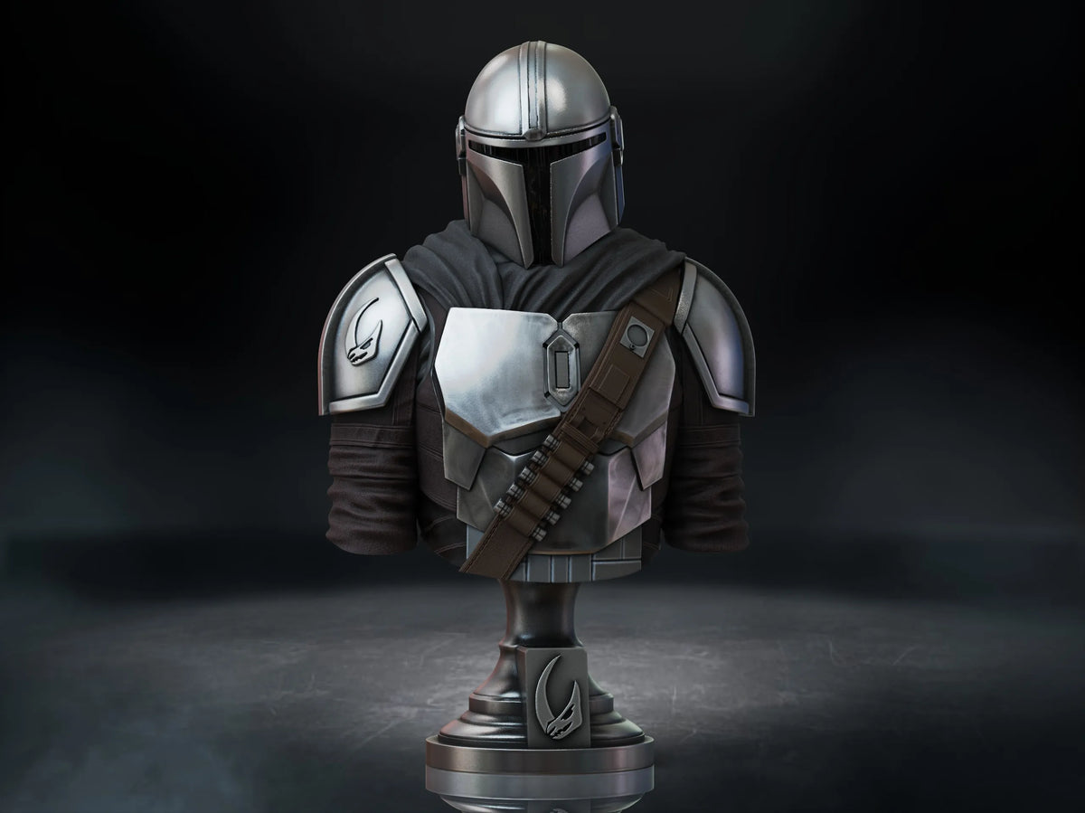 Le Buste du Mandalorien - Geek Print