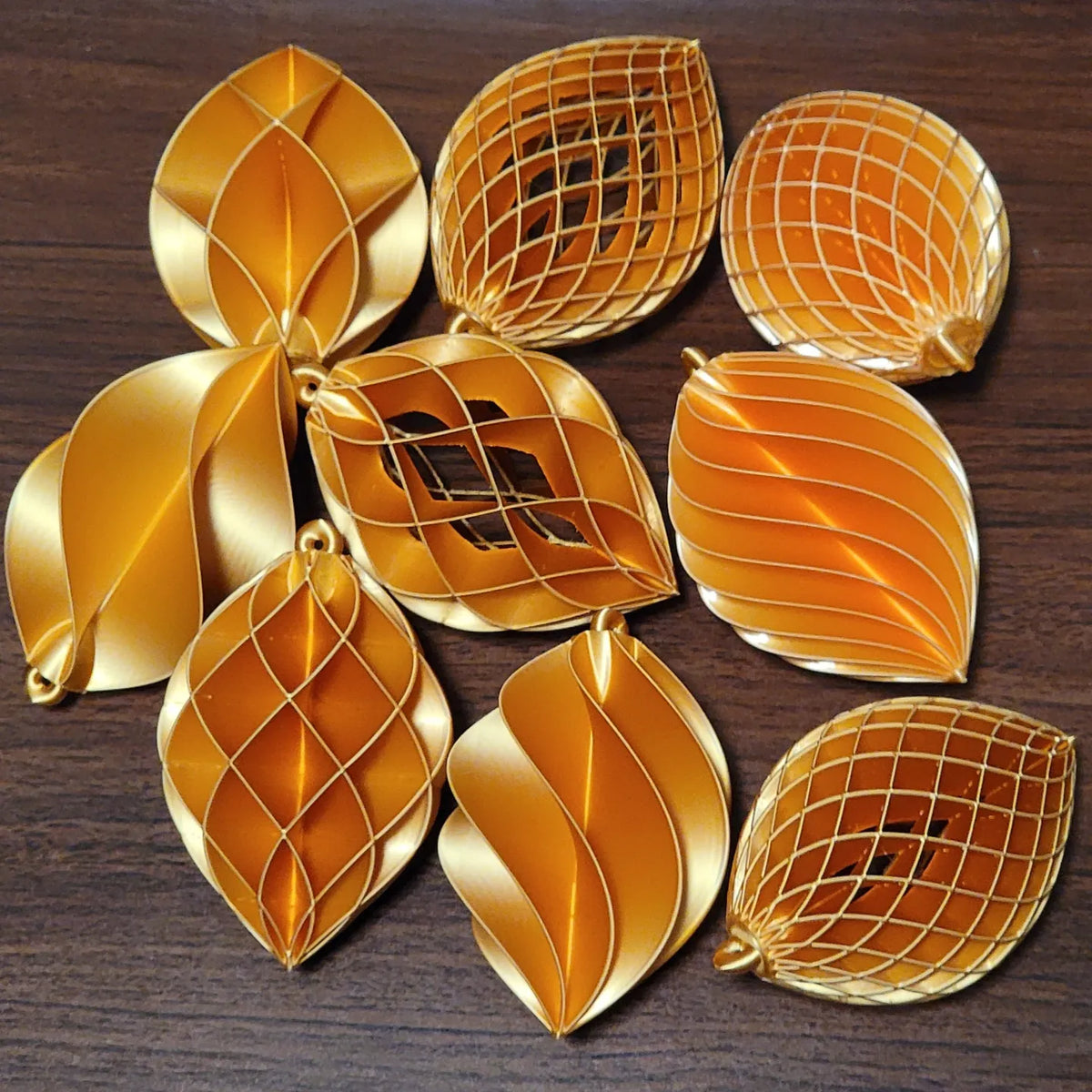 Ornements de Noël en spirale - Fêtes Print