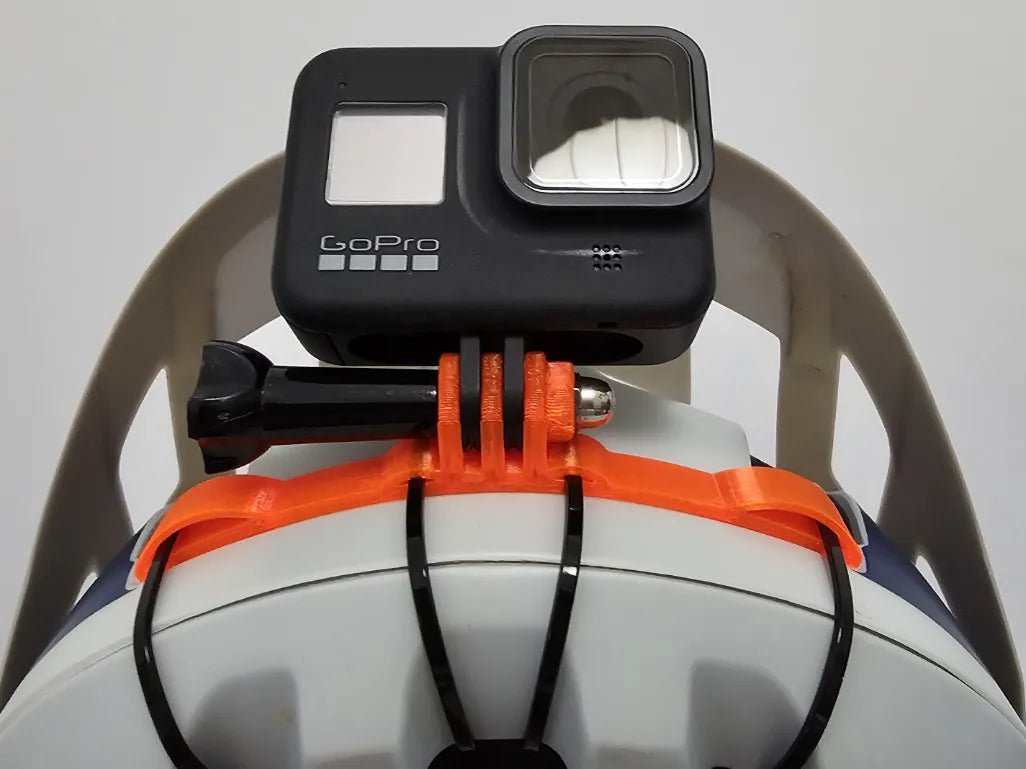 Support GoPro pour casque VTT FOX - Vélo Print