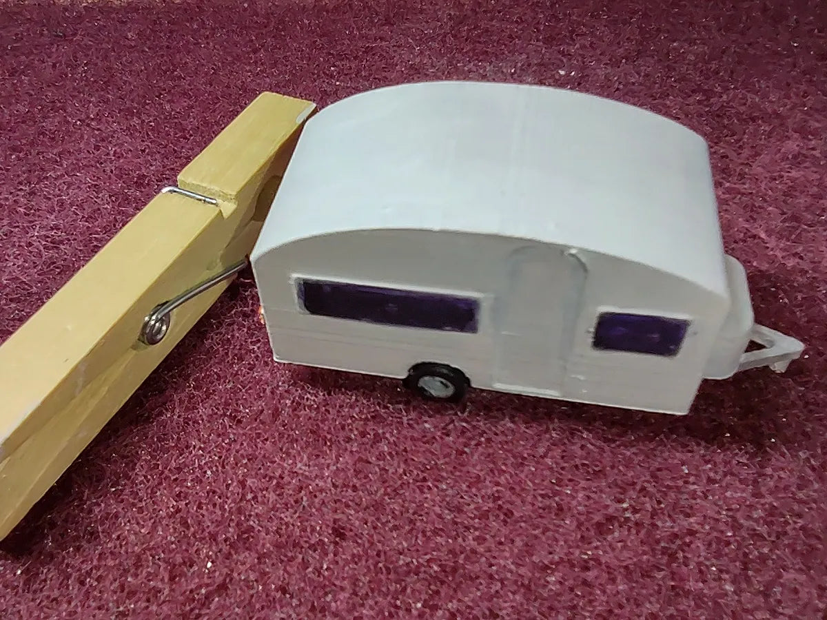 Modèle de caravane à l'échelle HO - Maquette Print