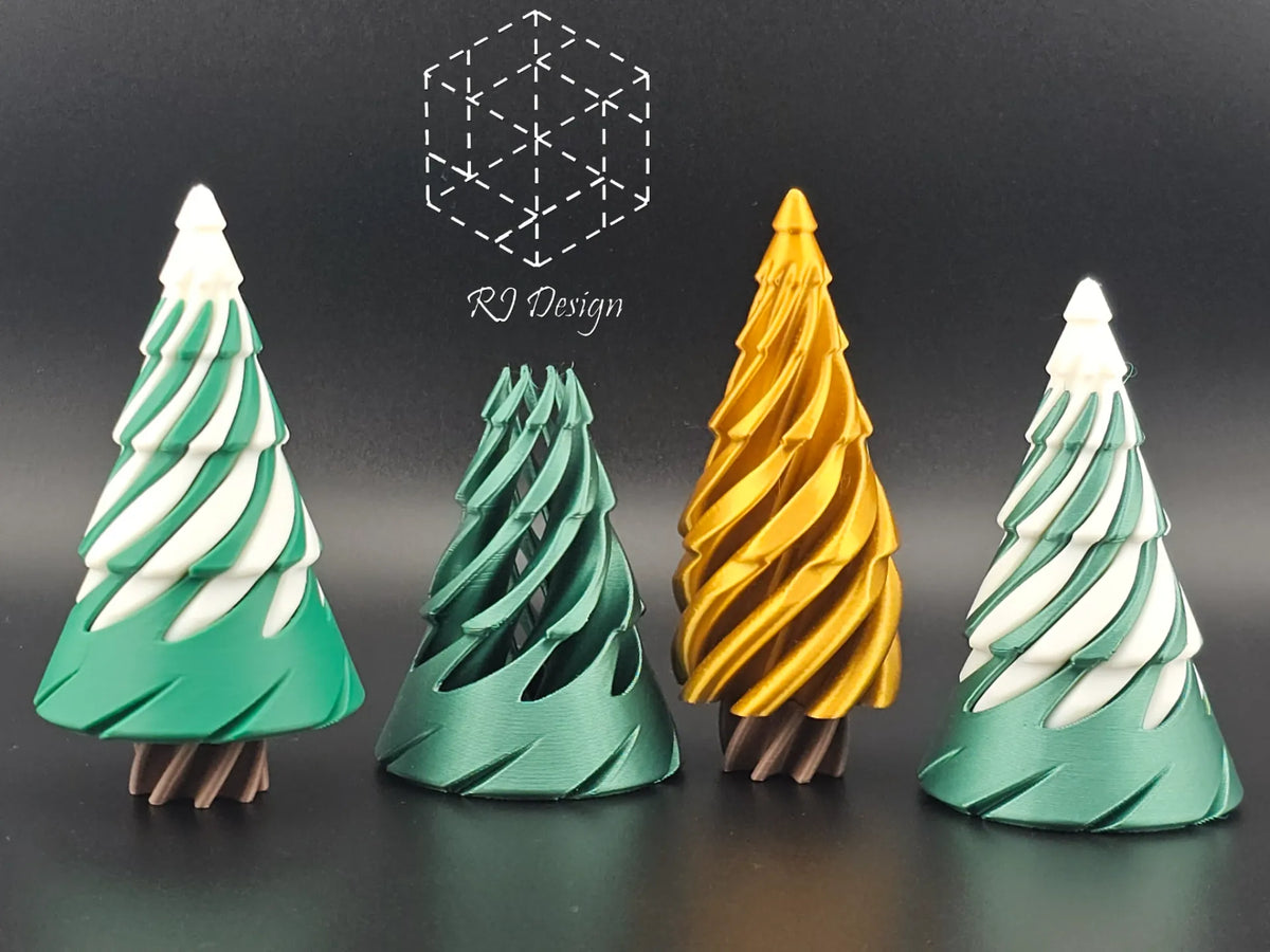 Série - Sapin de Noël Passant avec Base - Fêtes Print