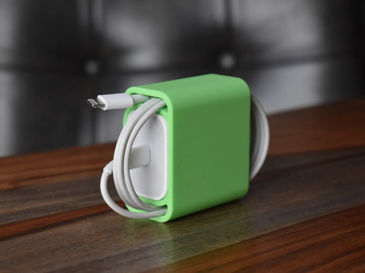 Chargeur Apple USB-C - Organiseur de câble - Voyage Print