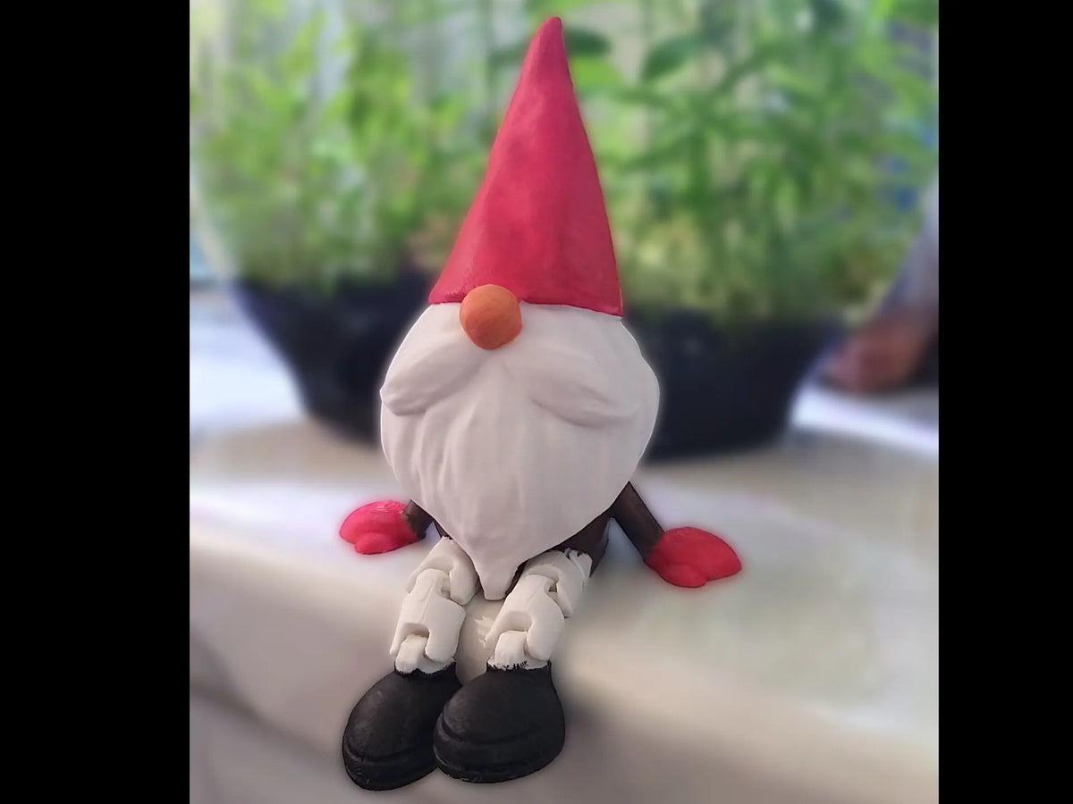 Gnome de Noël articulé - Figurine Print