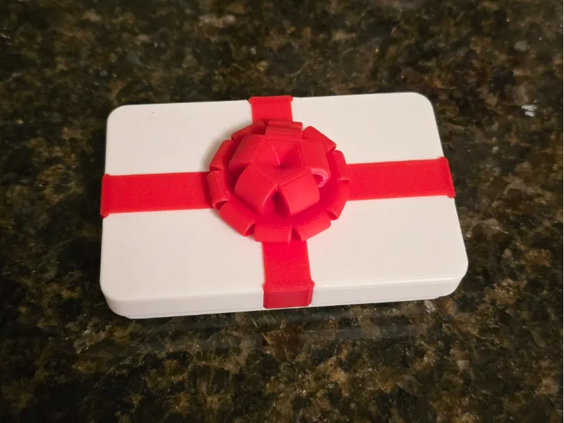 Boîte à verrou/casse-tête pour carte cadeau - Cadeau Print