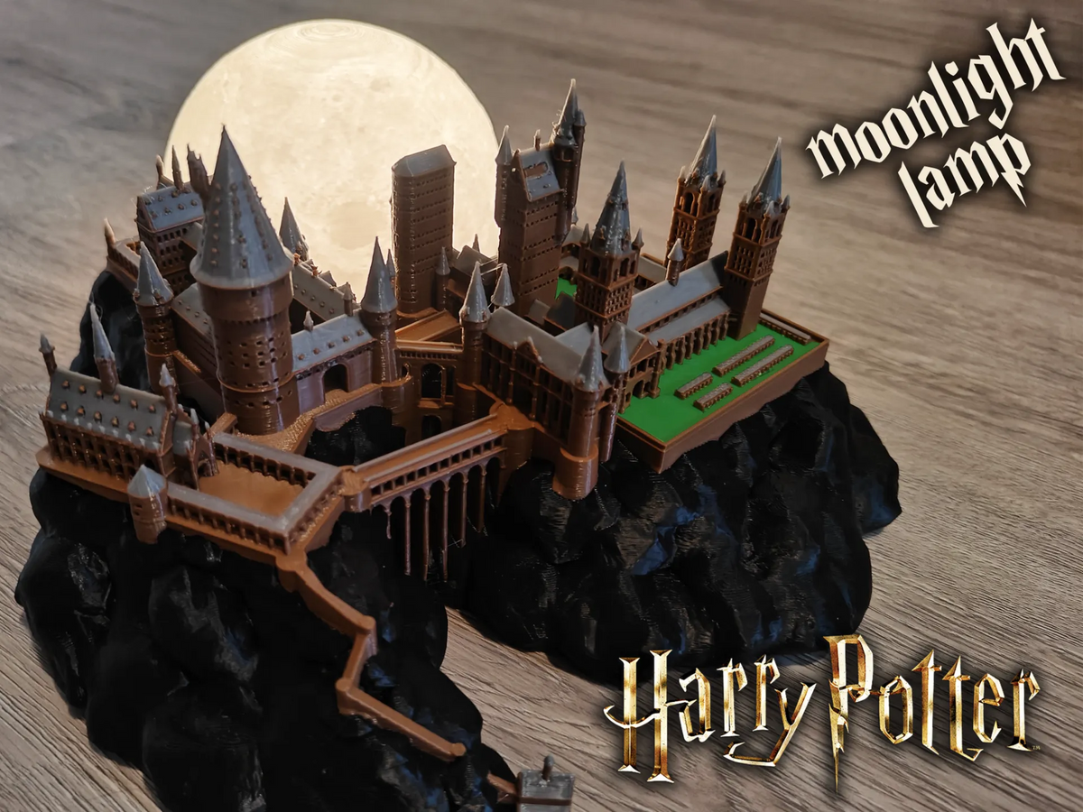 Harry Potter - Lampe de nuit Poudlard - Geek Print