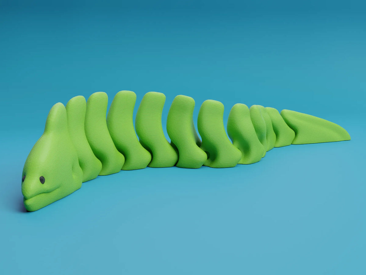 Murène articulée - Figurine Print
