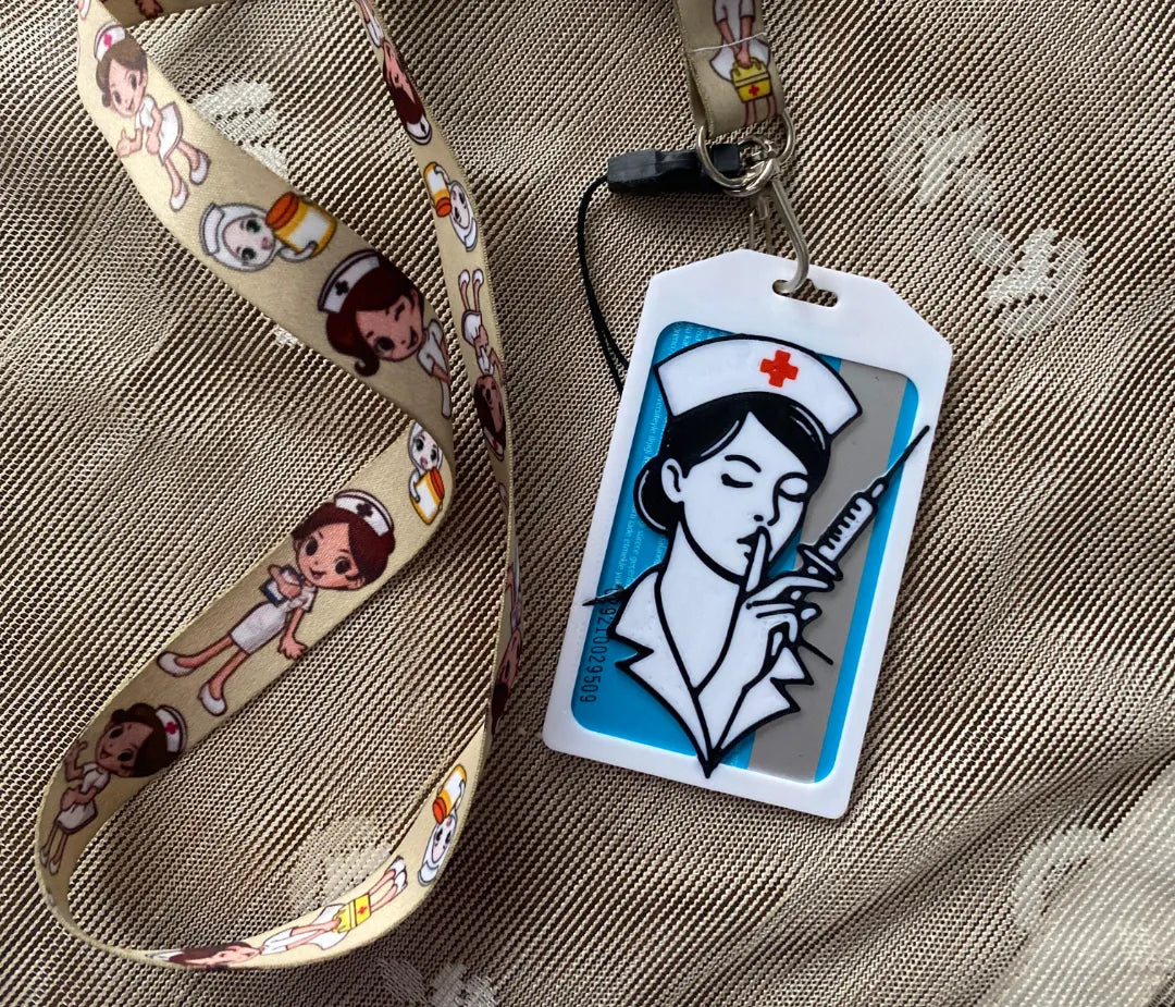 Porte-badge infirmière taille générique - NFC Print