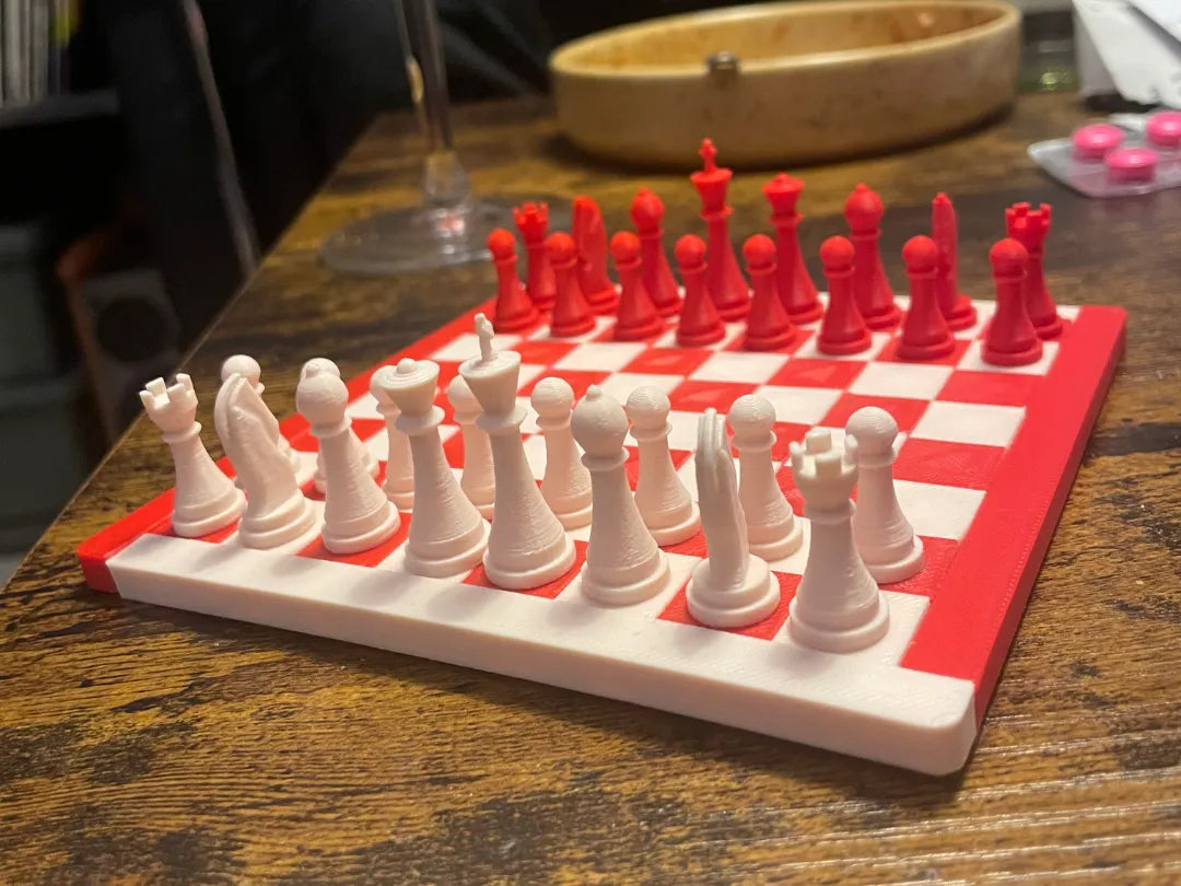 Mini Jeu d'Échecs de Poche - Kit Carte - Jeux Print