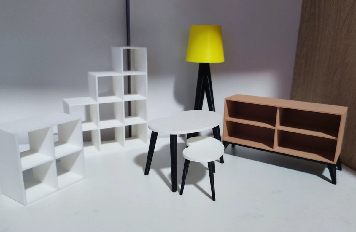 Mobilier de maison de poupée - Salon pt 1 - Cadeau Print