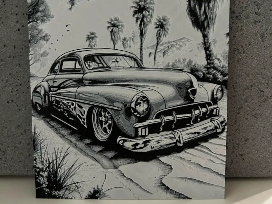Voiture classique - Hueforge - Auto Print