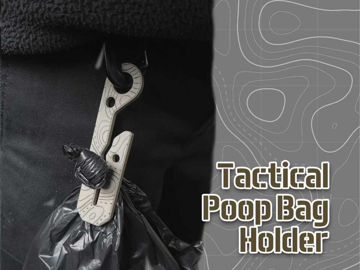 Porte-sacs à déjections canines tactique (Tacticool Topo) - Pet Print