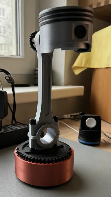 Lampe à piston de moteur - Support (avec ESP D1 mini) - Auto Print