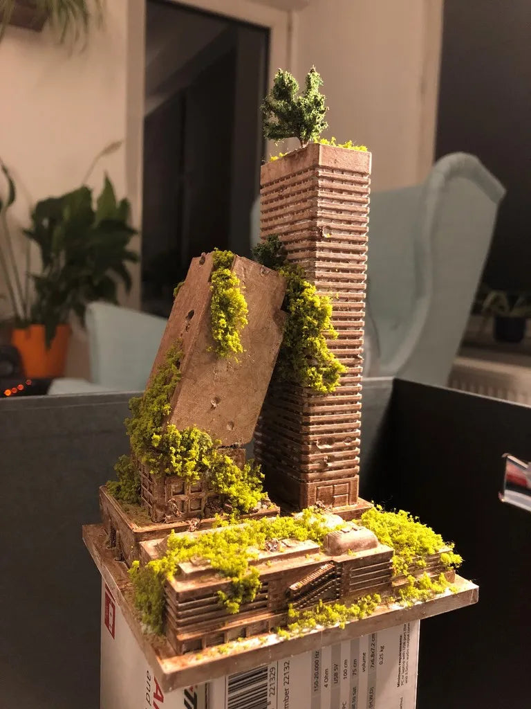 Diorama (post-apocalyptique) - Maquette Print